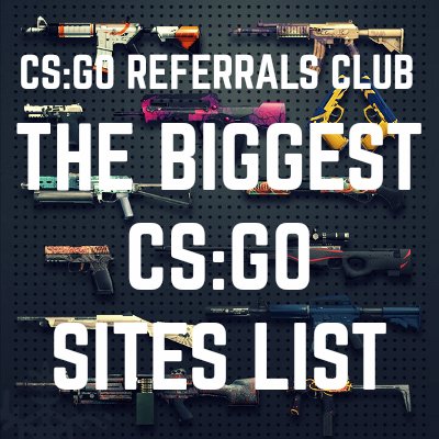 The Biggest CS:GO sites list for winning free skins! ✰ Checkout our current giveaways: https://t.co/MYwdXbogWy now!