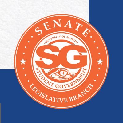 UFSenate's profile picture. The University of Florida Student Senate serves as the Legislative Branch for the University of Florida Student Government, and we are here to represent you!