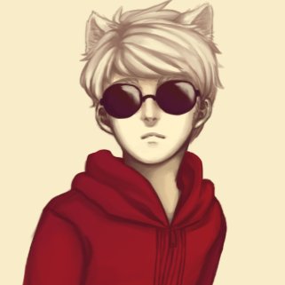 dave strider is the name and havin a cat tail, ears, and datin @IronicCrab is my game