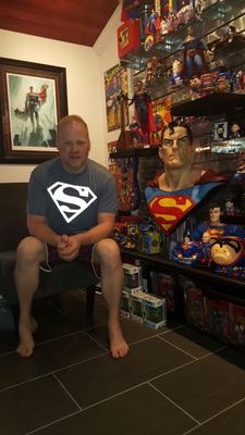 Collector of all things 'Superman'.