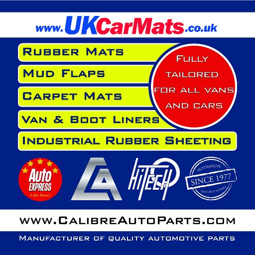High quality vehicle mats, boot-liners and mud-flaps. Fully tailored to fit each model perfectly. For more details: sales@calibre-direct.com
