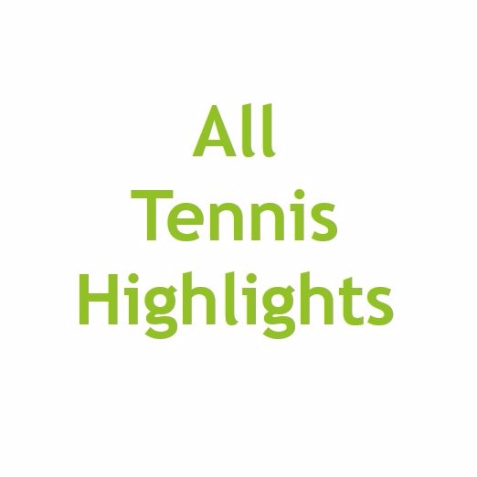 All Tennis Highlights from all over the world. #Tennis #TennisHighlights #ATP #WTA #AusOpen #RolandGarros #Wimbledon #USOpen #DavisCup #FedCup