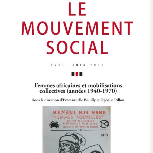 Actualités de la revue Le Mouvement social, revue d'histoire sociale.