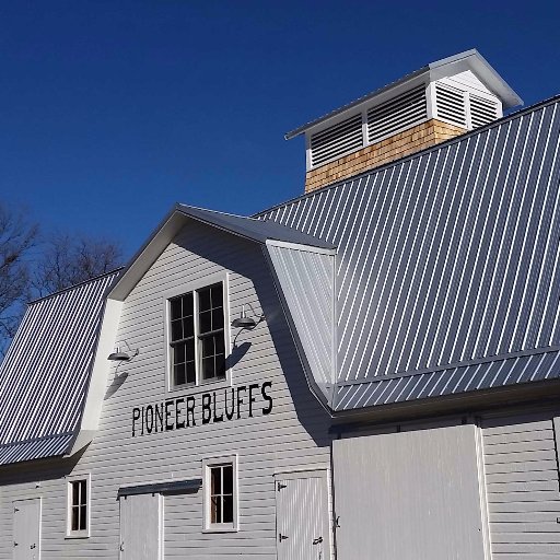 Open to the public, Pioneer Bluffs is the historic Rogler ranch headquarters in the Kansas Flint Hills. Historic site, community garden, art gallery.