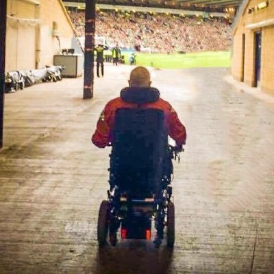 Member of the County Cripple Corner........♿️  Mon the Staggies • FSH Muscular Dystrophy • Mostly footy chat ⚽️ • And of course a proud dad to 3 beautiful kids.