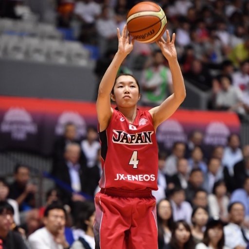 バスケットボール女子日本代表の#4 近藤楓です。    Kondo Kaede / Mel / Japan / Basketball / Japan national team #4 / AKATSUKI FIVE