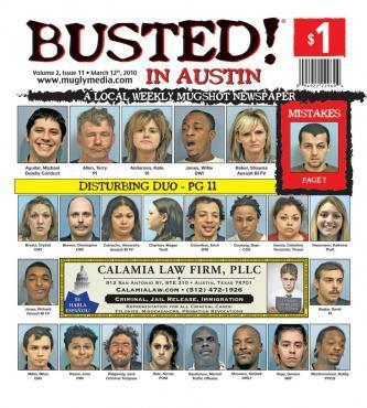 See Who Got Busted! in Austin