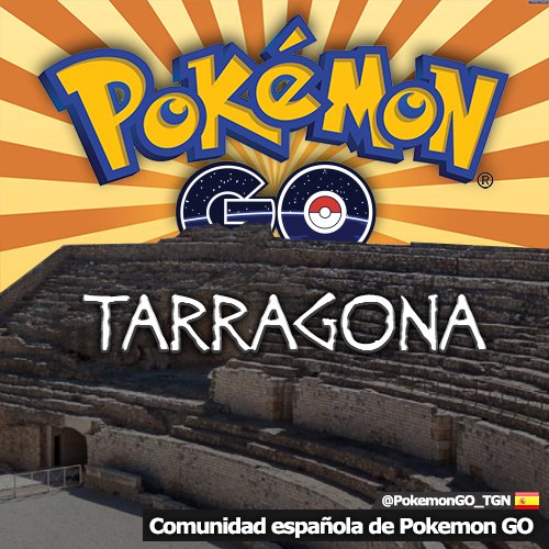 Comunidad de Pokemon GO de la ciudad de Tarragona! Podéis enviarnos cualquier cosa relacionada con PokemonGo! Felices capturas!
