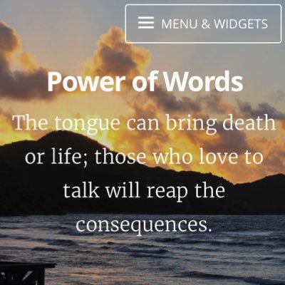 Using words and their power to challenge and love and check out the link for the blog, it should be an enriching experience
