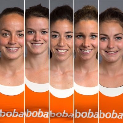 Fanpage @lidewijwelten #12 @MaartjePaumen #17 @naomivanas #18 @EllenHoog #19 @Evadegoede #24 • Dutch field hockey players • All 2x Olympic gold+silver •