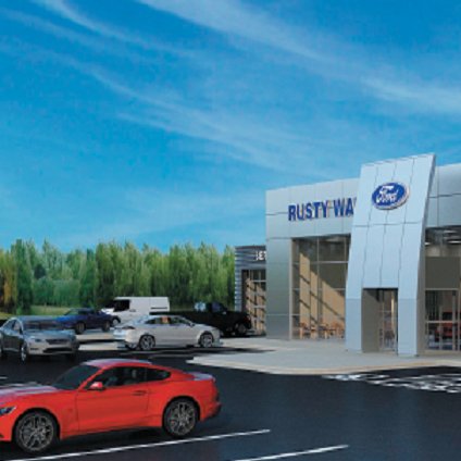 RustysFordTN's profile picture. Shop smart. Our prices, selection and service cannot be beat. #RustyWallaceFord: We make sure you #DriveHomeHappy. New location in Dandridge, TN now open!