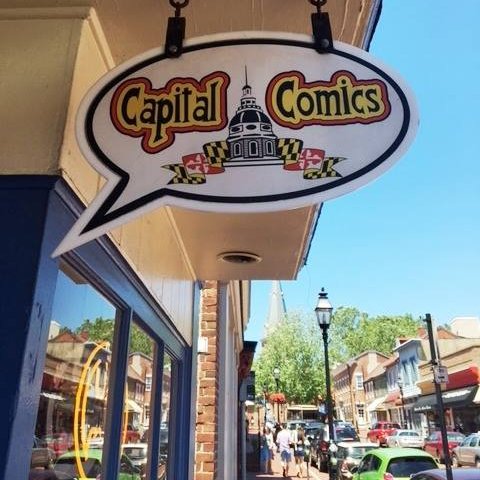 A small comic shop with a great selection, located in downtown Annapolis. Established in 2007