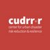 CUDRR+R (@cudrrurbanrisk) Twitter profile photo CUDRR+R (@cudrrurbanrisk) Twitter profile photo