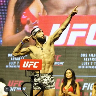 UFC welterweight on the way to the top