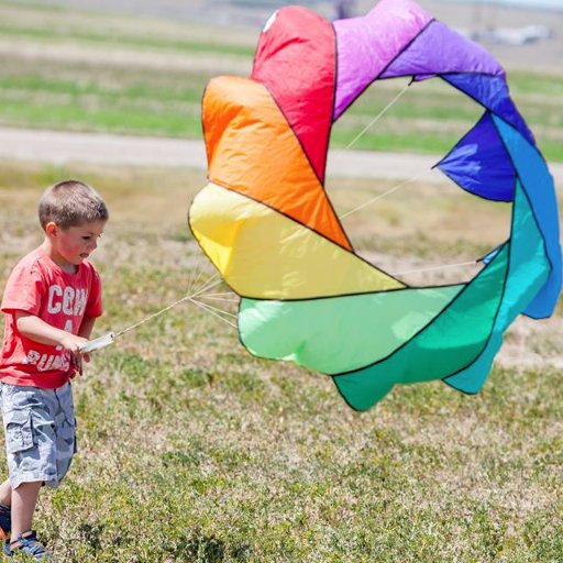 The SaskPower Windscape Kite Festival is a great place to enjoy some beautiful kites, spend time with family, and have a lot of FUN!