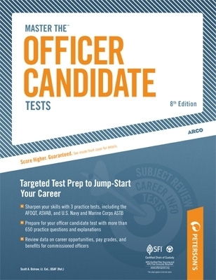 Peterson's Master the Officer Candidate Tests provides candidates with the preparation they need to achieve high scores on the required qualifying exam.