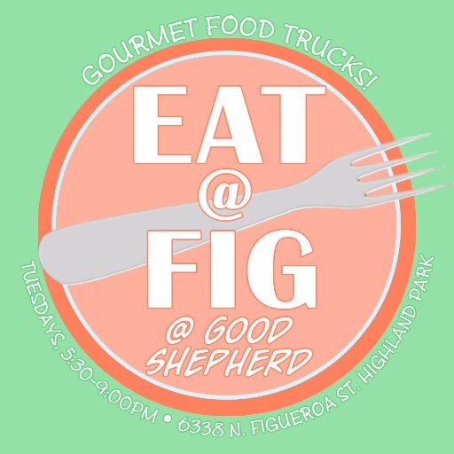 Food Trucks every Tuesday night from 5:30PM-9:00PM in the parking lot at Good Shepherd School located at 6338 N Figueroa St in Highland Park!