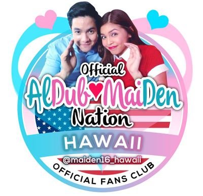 Official ALDUB|MAIDEN Fans Club HAWAII Chapter. Affiliated to ALDUB|MAIDEN NATION @MaineAlden16.