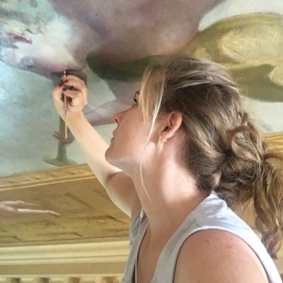 Conservation of historic interiors, wall paintings, polychromatic and gilded surfaces including their related substrates of stone, timber, plaster and metals.