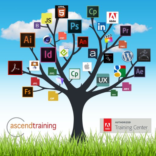Adobe Training in Online or On-site! Classes include InDesign, Photoshop, Illustrator, HTML5, Premiere Pro, After Effects, UX Design, 3D, and more.