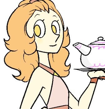 Former servant Pearl to Yellow Diamond. ❝I live to serve all of the Diamond's, but I still hold great respect for my previous diamond.❞ 『SURP』