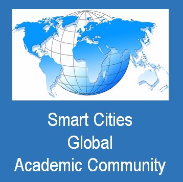 The Smart Cities Global Academic Community (https://t.co/MnJxb07GUC) aims at sharing information on publications, conferences, and research on smart cities.