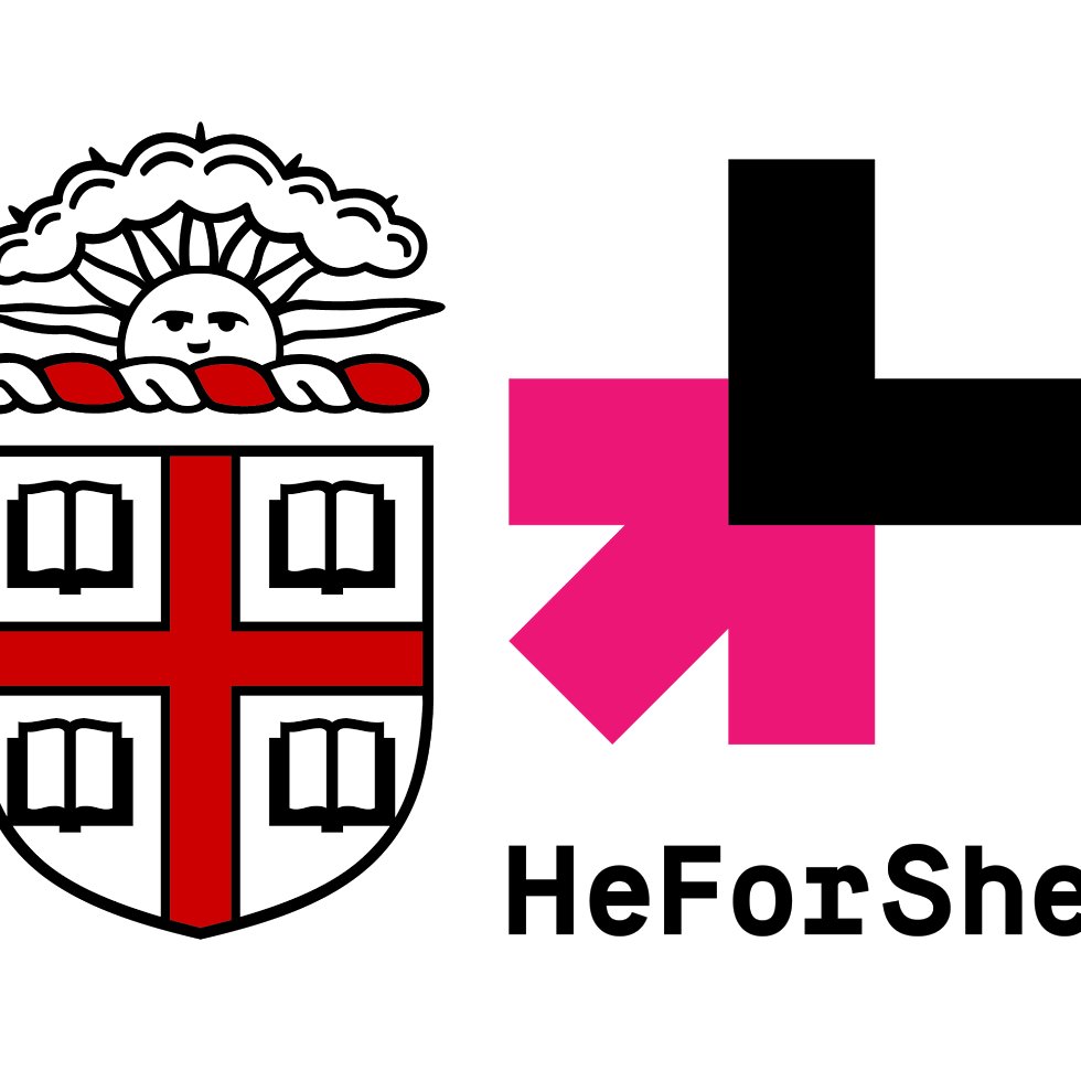 Brown University's chapter of UN Women's #HeForShe movement, inviting the entire gender spectrum to advocate for gender equality.