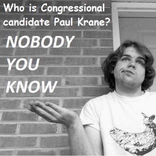 Paul Krane is a write-in candidate for U.S. House in Tennessee's First District. He is completely unqualified. @VoteMondale is his personal account.