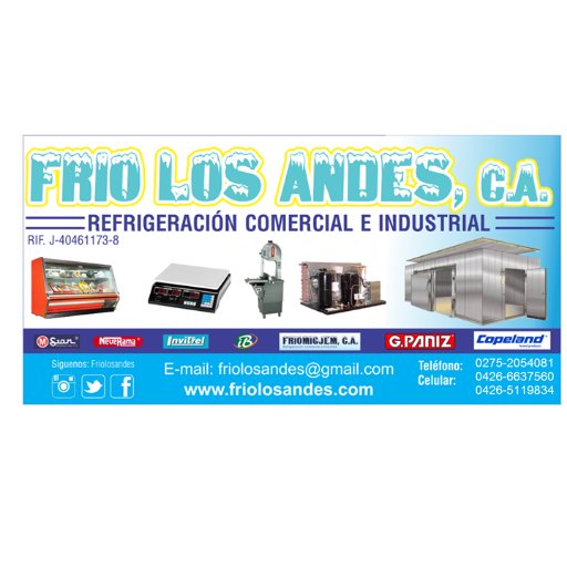 Venta Equipos Comerciales para Restaurantes, Supermercados, Carnicerías, Charcuterías, Abastos, entre Otros.Tlf 02752054081 / 04266637560
friolosandes@gmail.com