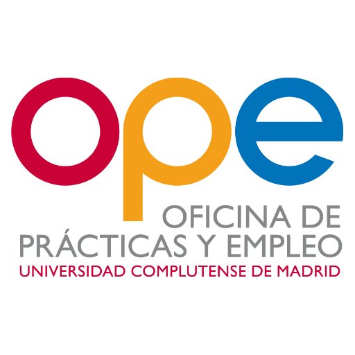 Cuenta oficial de la Oficina de Prácticas y Empleo(OPE) de la @unicomplutense: prácticas externas, empleo y orientación profesional para estudiantes y graduad@s