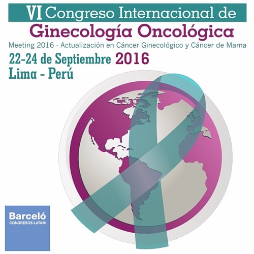 Cuenta Oficial del VI Congreso Internacional de Ginecología Oncológica Hashtag: #GinecoOnco16           congresoginecooncologialima2016@barcelocongresos.com