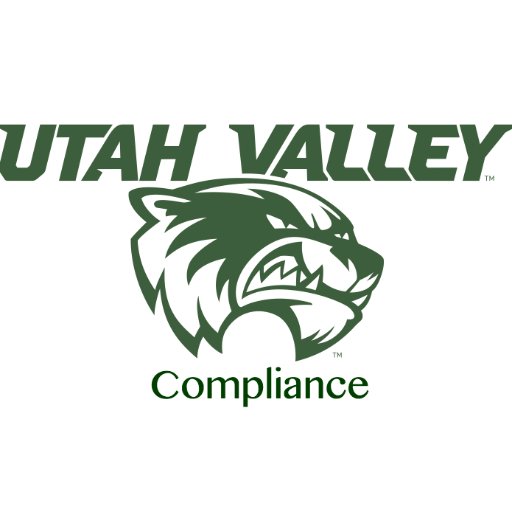 The Official Twitter feed of the Utah Valley University Athletic Compliance Office.