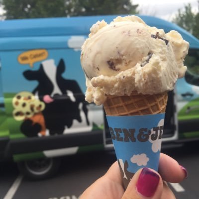 Ben & Jerry's ice cream in Washington State.