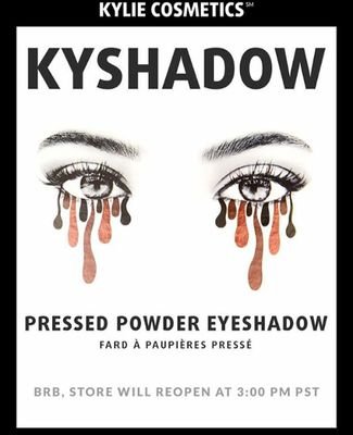 Official Kylie Cosmetics Eye Shadow account.