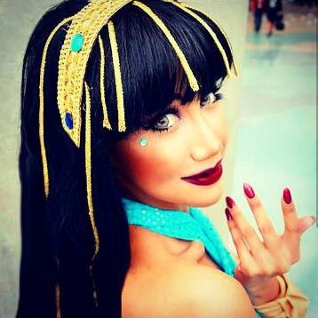 I'm Cleo De Nile daughter of the mummy Egyptian princess. I was perfectly preserved in mummy wraps! My husband Deuce Gorgon and I are the it couple at MH!^^^^