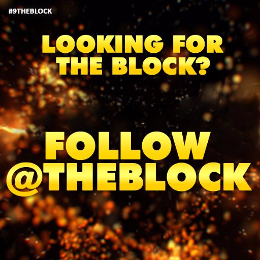 We're now @TheBlock