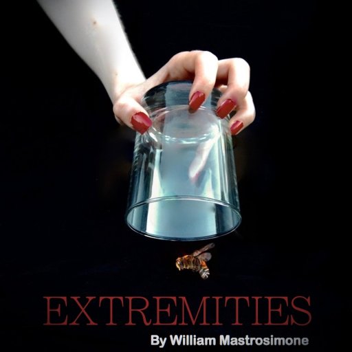 In Mastrosimone's violent drama Extremities the victim of an attempted rape captures her rapist. At @ttechnis 7.30pm, 24-28 August & @SomersetFringe 31/8 8 pm!
