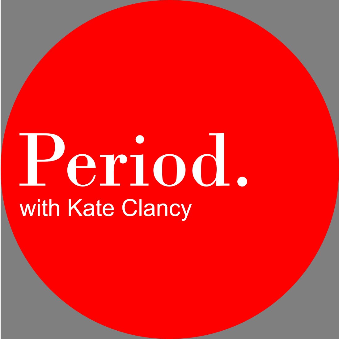 Period Podcast, a podcast about ladypart science by @KateClancy. https://t.co/amMNelbQ10