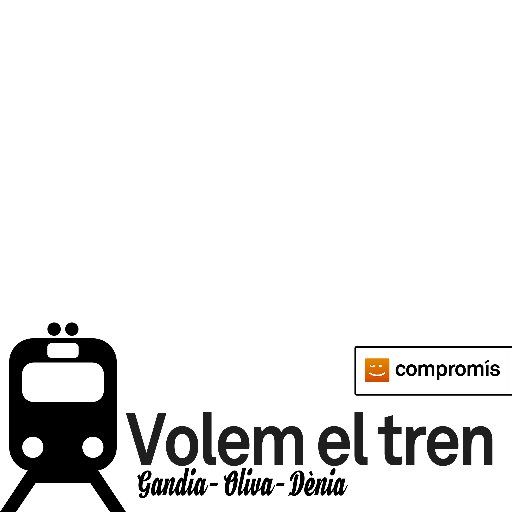 Reivindiquem el tren Gandia Dénia per que ja va sent hora.