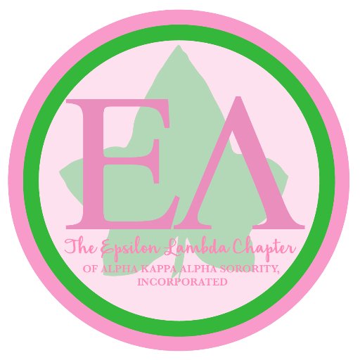 The Erudite Epsilon Lambda Chapter of Alpha Kappa Alpha Sorority Inc. at the University of Houston ✨💞💚 #UH