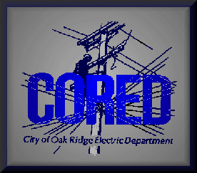 City of Oak Ridge Electric Dept
100 Woodbury Lane
Oak Ridge, TN