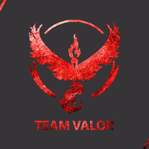 TeamValorRP's profile picture. Representamos a Equipe Vermelhar TEAM VALOR de Ribeirão Preto e Região.. #POKEMONGOBR #TEAMVALOR #RED