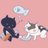 マミ★黒猫と白きじ猫の飼い主 (@mami_blackstar)