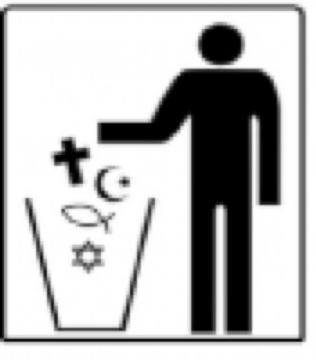 Putting your ideology in the trash. I enjoy pointing out hypocrisy.
