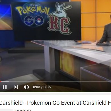 CarshieldP's profile picture. !--td {border: 1px solid #ccc;}br {mso-data-placement:same-cell;}--CarShield is hosting a Pokemon Go event at Carshield Field. Source: