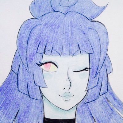 StudySpace's profile picture. My name is Bibi! I am a reserve course student! My skin is painted blue for my own amusement! My sclera are dyed! Please do not ask me anymore questions.