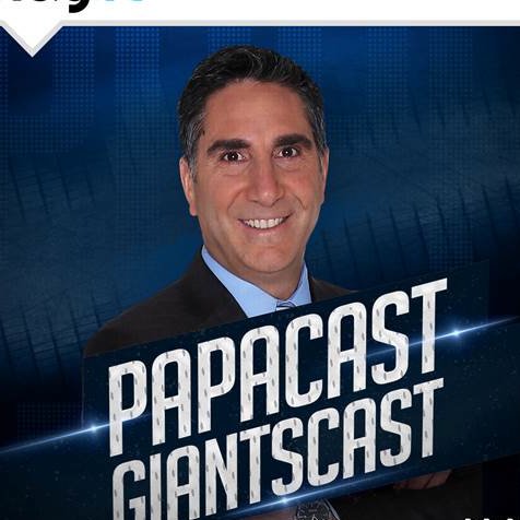 The Papacast featuring the voice of the New York Giants @Bobpapa_NFL NYG SiriusXM NFL Radio Golf Channel NBC Olympics WestwoodOne Masters #teampapa