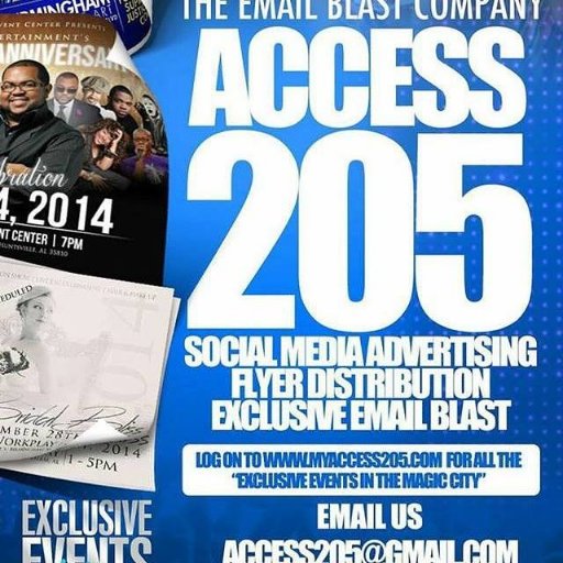 Access205, LLC. is a marketing e-mail blast company that specializes in designing and managing e-mail blast campaigns. With our email blast campaigns and flyer