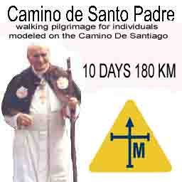CAMINO DE SANTO PADRE
180 km in 10 days walking path in the footsteps of St. JP2 for pilgrims individuals or small groups. on the pattern of the road Santiago