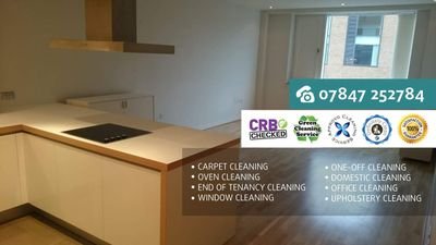 end of tenancy cleaning .
Carpet Cleaning .
Builders cleans .
Commercial cleans .
Upholstery cleaning .
oven cleaning.
